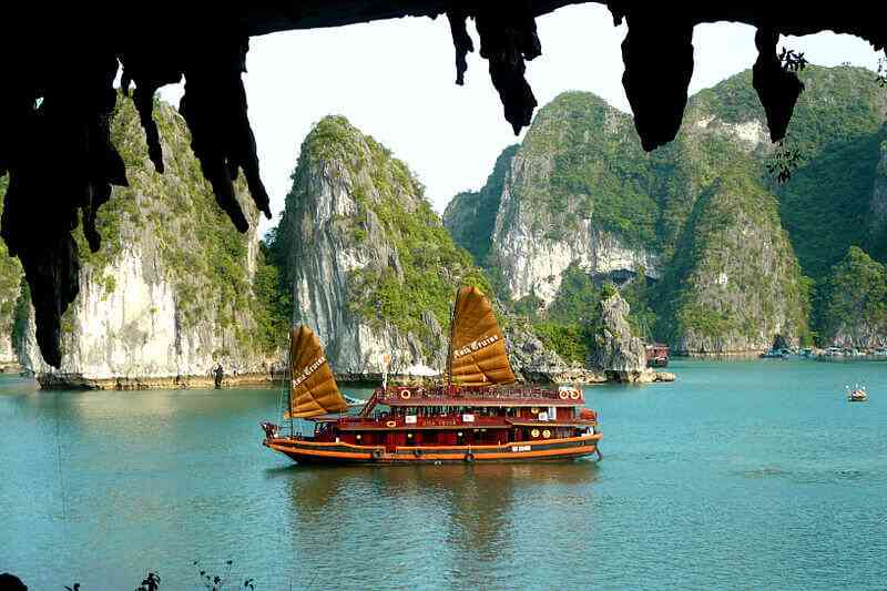 View of Ha Long Bay