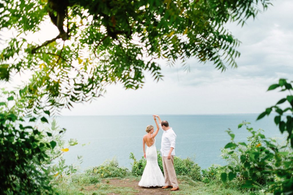 A couple in Bali