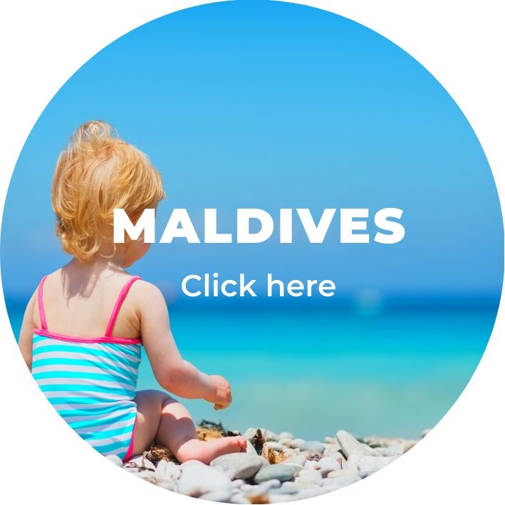 Maldives with baby