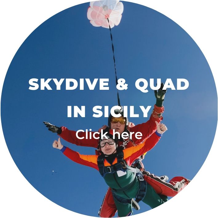 skydiving & quad bike adventure in sicily