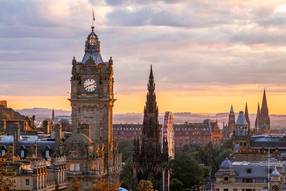 Tours in Scotland - Edinburgh skyline