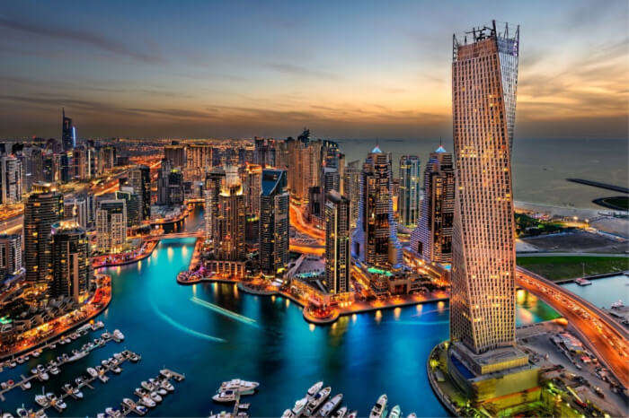 The Dubai Marina